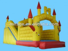 inflatable outdoor castle house/moonwalk water slide childre