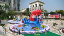 inflatable castle with pvc/children amusement park with swim