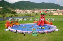 inflatable castle with pvc/children amusement park with swim