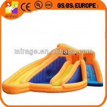 2013 new inflatable water pool with double slide