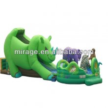 water slide and water park--African animals slide