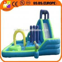 2014 popular PVC inflatable slide game