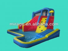 Inflatable double slide/castle kid play