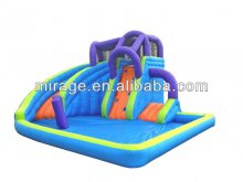 Inflatable water slide game outdoor entertainment equipment-