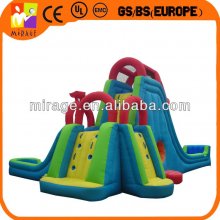 Mini inflatable Oxford Fabric water slide made in china