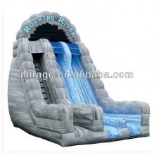 roaring river inflatable n dry/wet slide