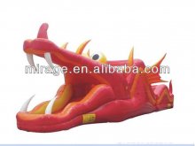 2014 Hot sales inflatable castle with slide