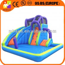 indoor inflatable beautiful children slide with Oxford Fabri