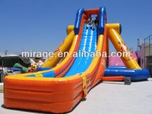 Outdoor inflatable slide