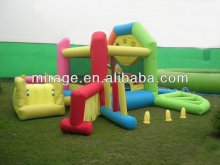 Nylon inflatable combo slide