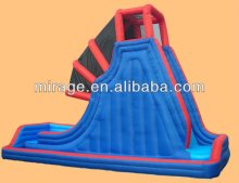 Nylon inflatable water slide for backyard