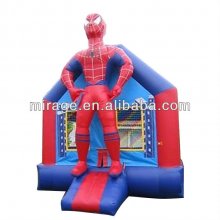 spider man inflatable bouncy castles with roof