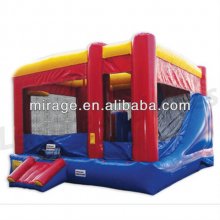 commercial inflatable bouncy castles with slide