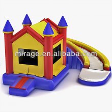 inflatable bounce castles combo with slide