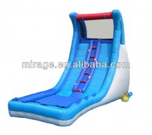 New design inflatable slide both for dry and water slide-Cur