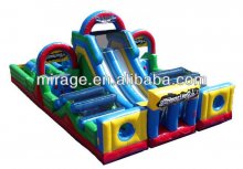 inflatable obstacle course bouncer