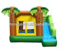 monkey inflatable coco bouncer with slide