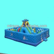 inflatable bouncer combo and inflatable slide--Berg crystal