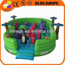 Amusement palyground combo bouncer