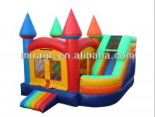 inflatable jumping castle with slide