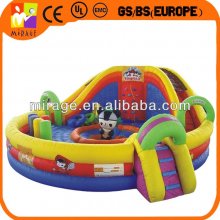 2013 inflatable palyground combo ocean bubble pool