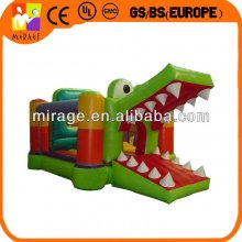 Outdoor/indoor inflatable bouncy combo