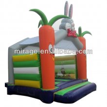 inflatable jumping bouncy house with pvc and children amusem