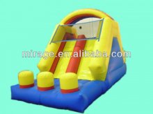 inflatable outdoor castle house/moonwalk water slide childre