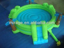 2014 hot selling outdoor children inflatable bouncy with pvc