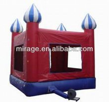 inflatable outdoor castle house/moonwalk water slide childre