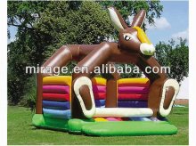 inflatable outdoor castle house/moonwalk water slide childre