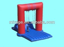 inflatable outdoor castle house/moonwalk water slide childre