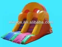 inflatable outdoor castle house/moonwalk water slide childre