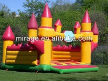 inflatable outdoor castle house/moonwalk water slide childre