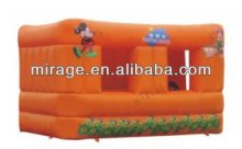 inflatable outdoor castle house/moonwalk water slide childre