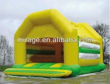 inflatable outdoor castle house/moonwalk water slide childre