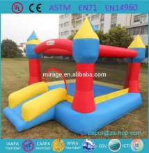 Inflatable bouncy house jumping