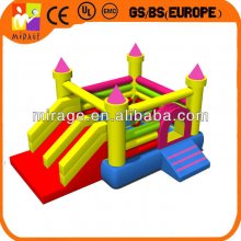 inflatable castles with slide for people