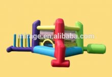 2014 new design Child inflatable bouncer with slide