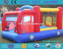 Inflatable truck bounce houses