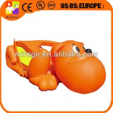 orange inflatable custom cartoon for advertisement