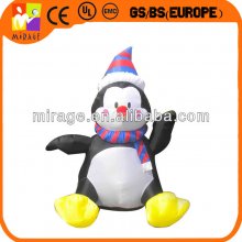 hot sell small Christmas inflatable doll with the Penguin