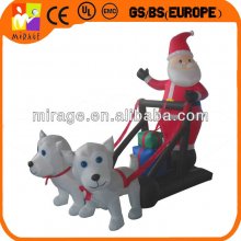 hot sell small Christmas inflatable doll with the Father Chr