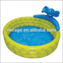 hree Tubes Little Elephant Printed PVC Inflatable Kids Swimm