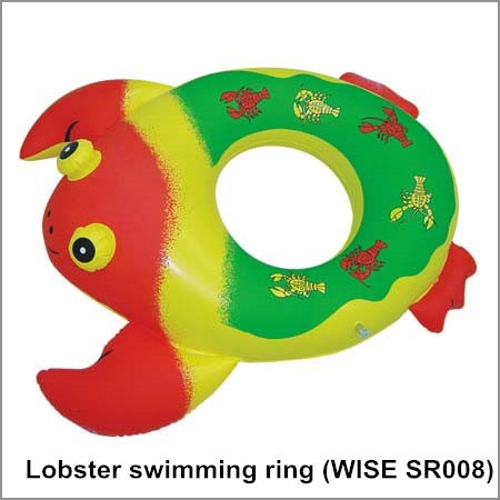 Hot sale!!!PVC inflatable animal head swimming ring