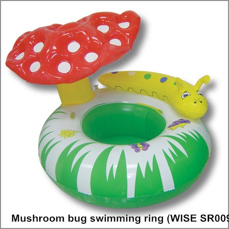 Hot sale!!!PVC inflatable animal head swimming ring