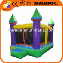 Inflatable trampoline for amusement parks-Square castle