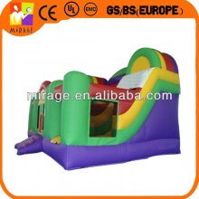 Interesting mini inflatable clown moonwalk for baby