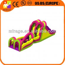 2013 huge inflatable slide bouncer colorfull bouncy house