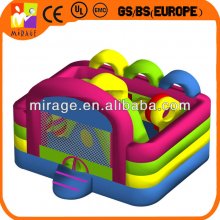 giant inflatable bouncer house and moonwalk